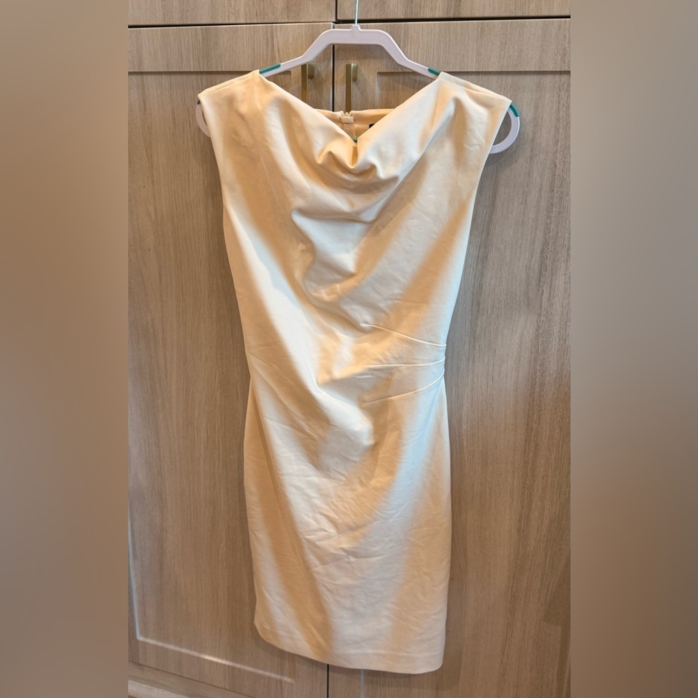 Armani Exchange Collezioni Cream Dress